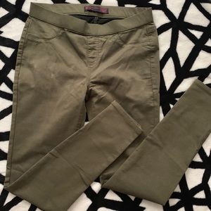NO BOUNDARIES army grey skinny pants size M (7-9)